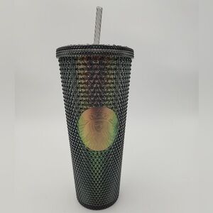 Starbucks Fall 2020. Venti, Black Unicorn Iridescent Studded Cold Cup. BNWT